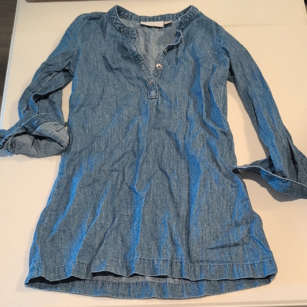 Place Denim Blue Button Down Shirt